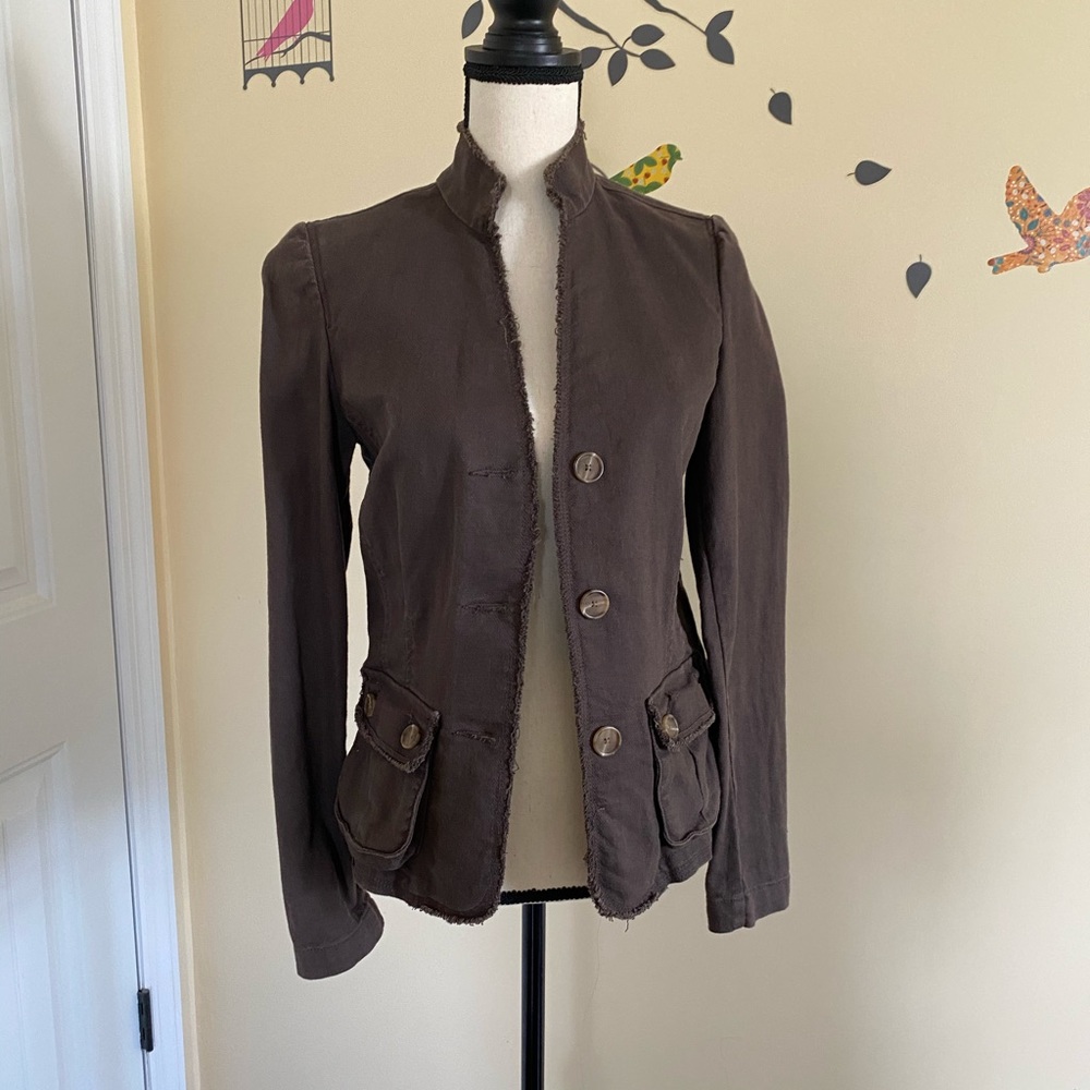 Brown blazer